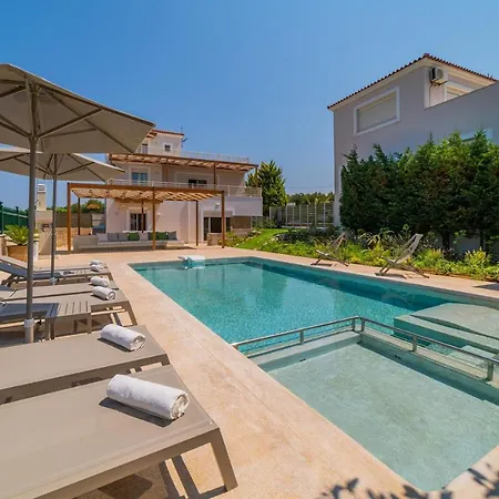 Estella With Pool, Children Area, Bbq & Magnificent Views! Villa Asztéri